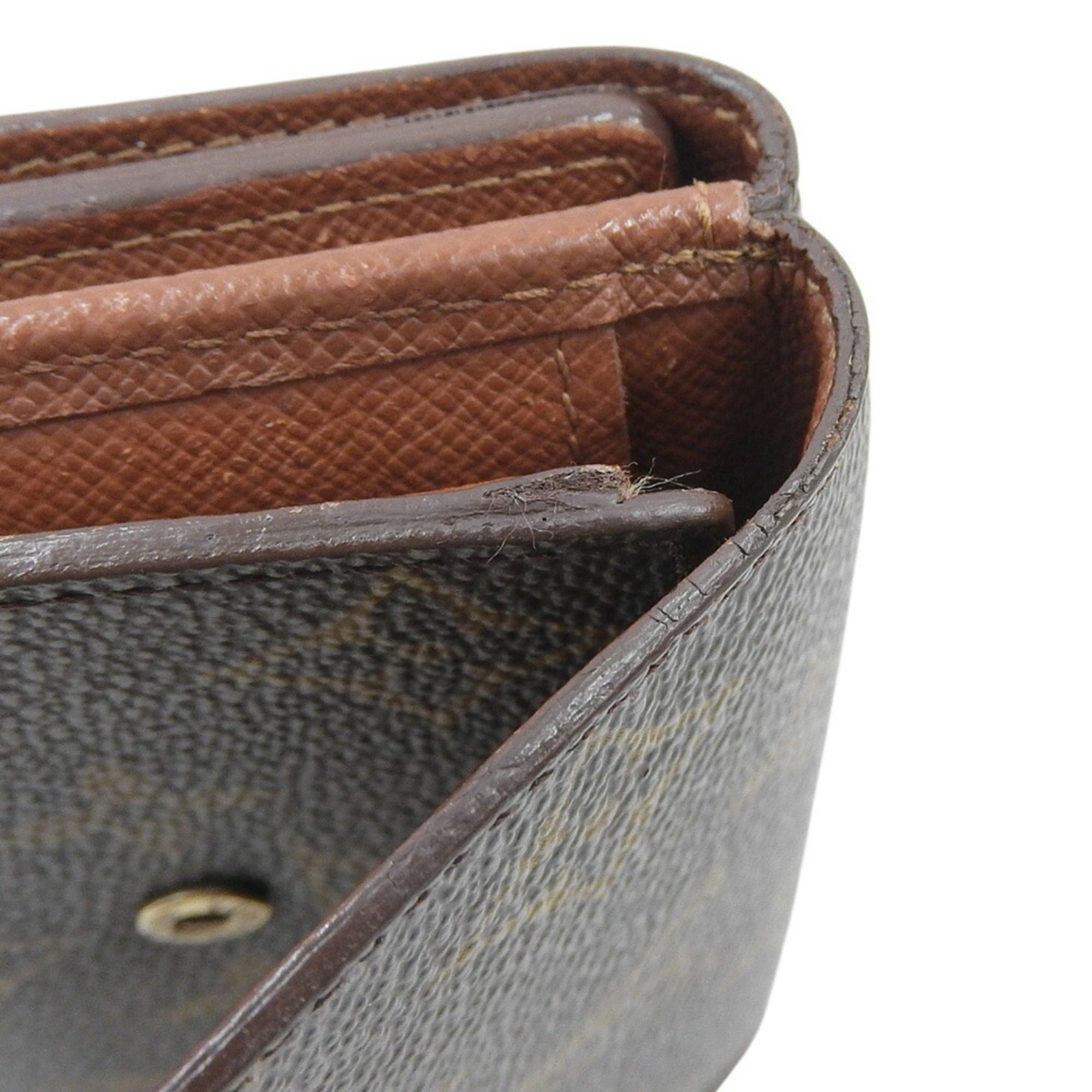Louis Vuitton Louis Vuitton Monogram Portemonnaie Billet Carte Credit M61652 Bi-fold Wallet Size ONE SIZE - 6 Thumbnail