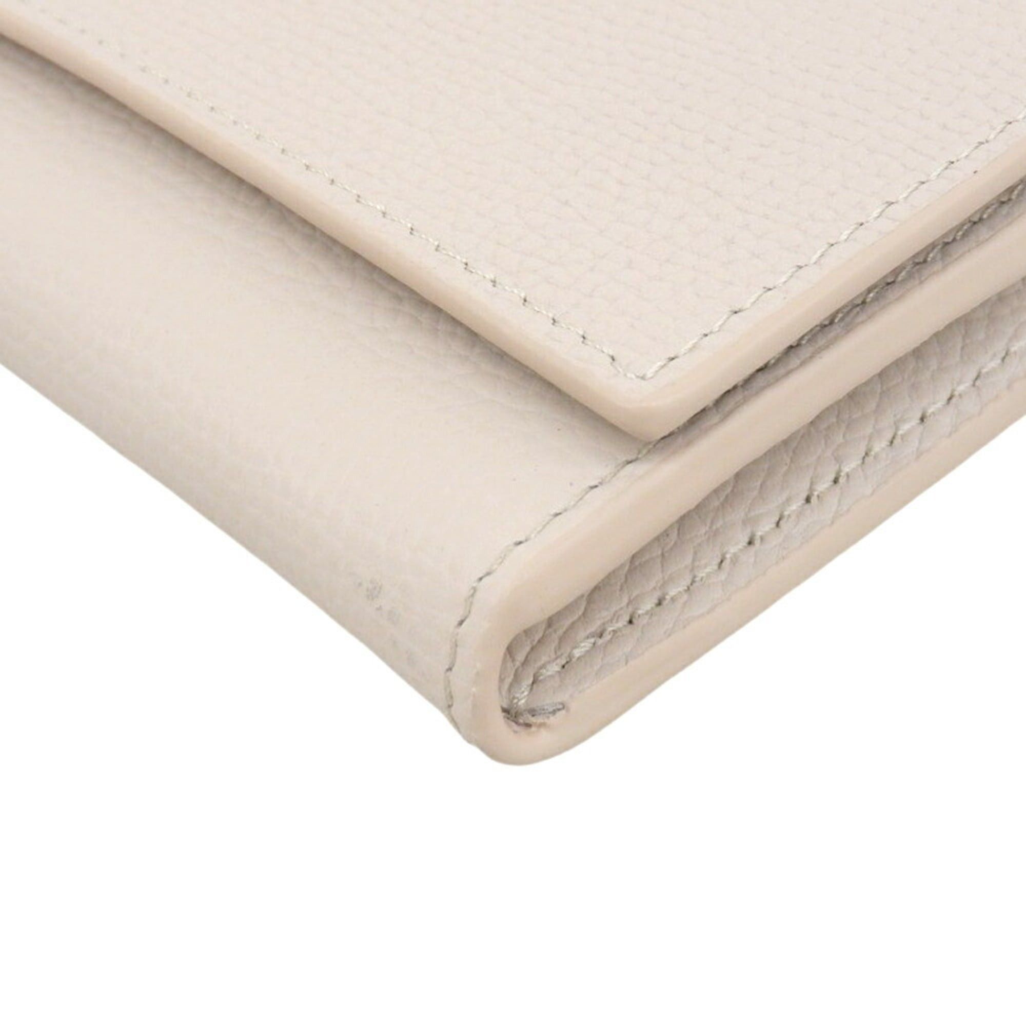 Loewe Loewe Anagram Continental Wallet C821ACWX07, Leather Long Wallet, Light Gray Size ONE SIZE - 4 Thumbnail