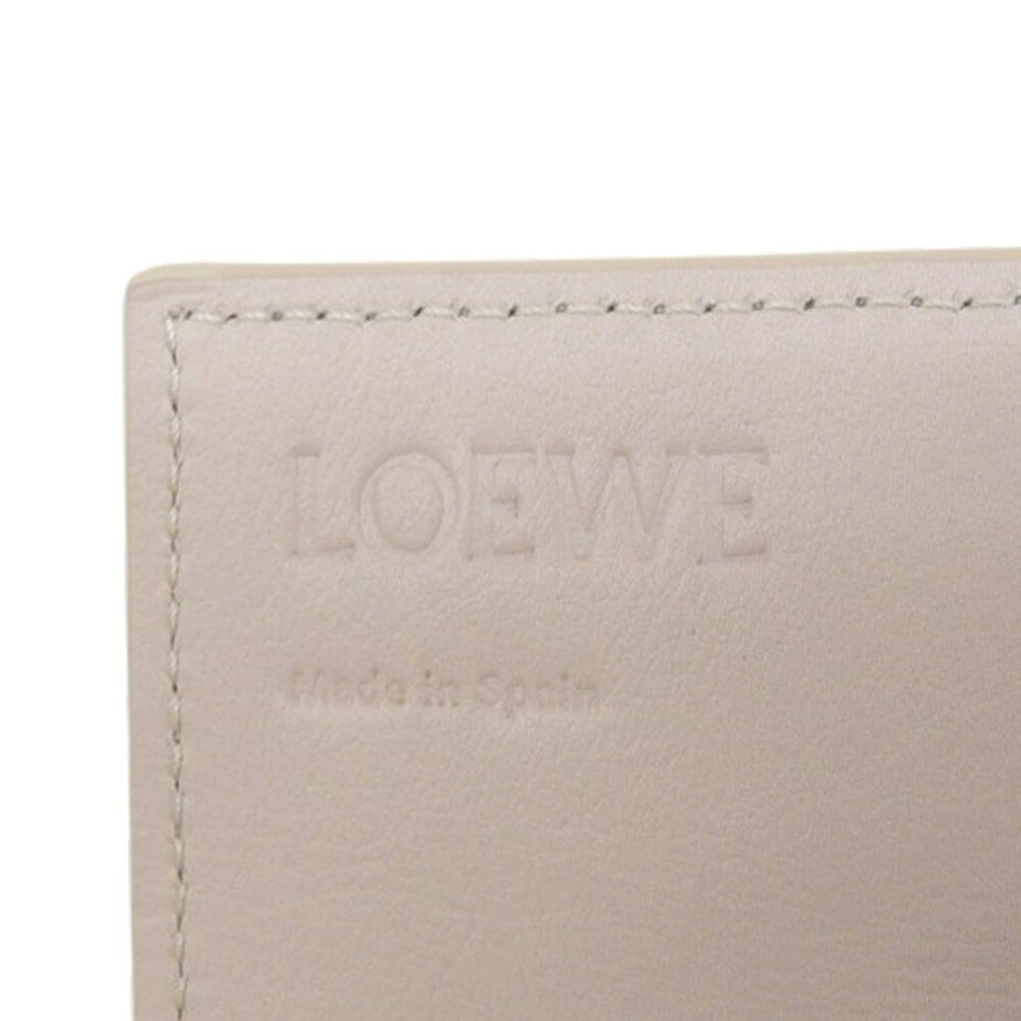 Loewe Loewe Anagram Continental Wallet C821ACWX07, Leather Long Wallet, Light Gray Size ONE SIZE - 8 Thumbnail