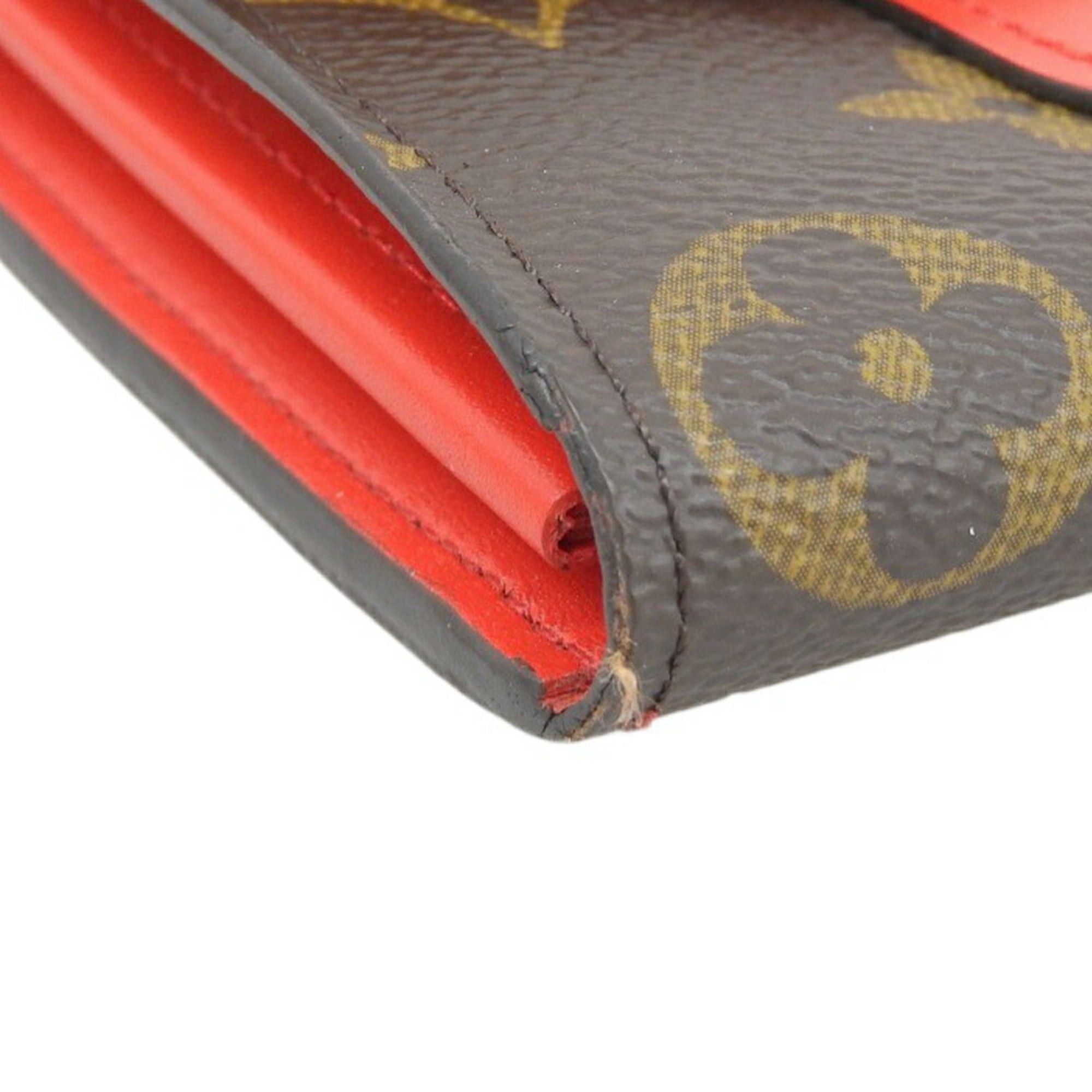 Louis Vuitton Louis Vuitton Monogram Portefeuille Flower M62566 Long Wallet Size ONE SIZE - 4 Thumbnail