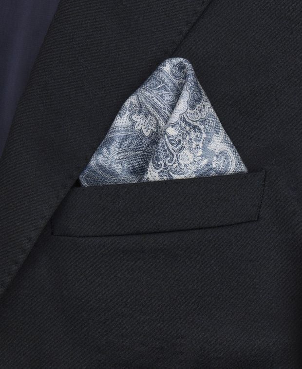 Brunello Cucinelli Silk pocket square Size ONE SIZE - 2 Thumbnail
