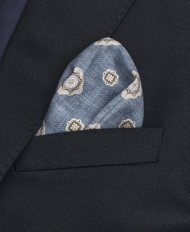 Brunello Cucinelli Silk pocket square Size ONE SIZE - 2 Thumbnail