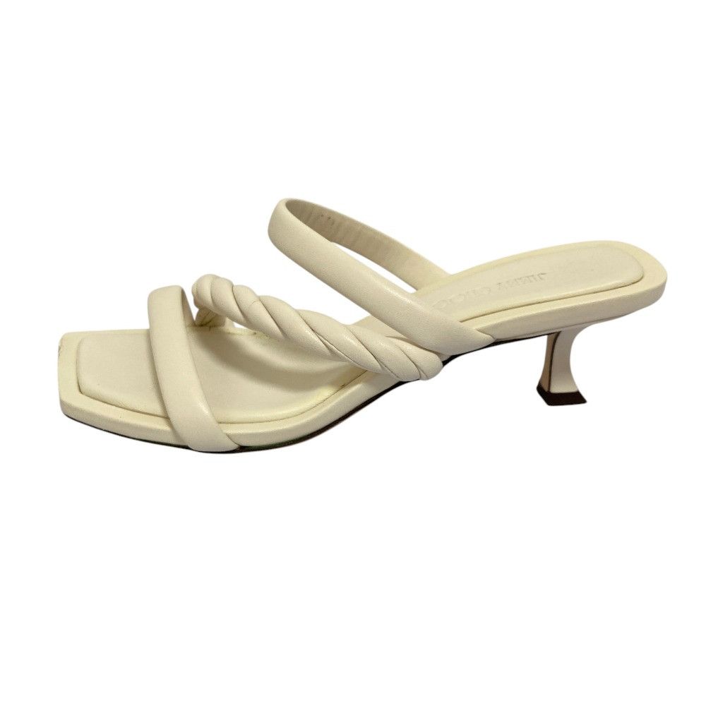 Jimmy Choo Jimmy Choo Jimmy Choo DIOSA Nappa Leather Sandals Leather Shoes DUTY FREE for USA Size ONE SIZE - 3 Thumbnail