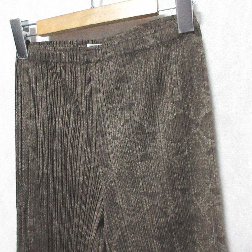 Issey Miyake Issey Miyake Pleats Please Issey Miyake Python Pleated Pants Textile Pants PP33-JF833 DUTY FREE for USA Size ONE SIZE - 3 Thumbnail