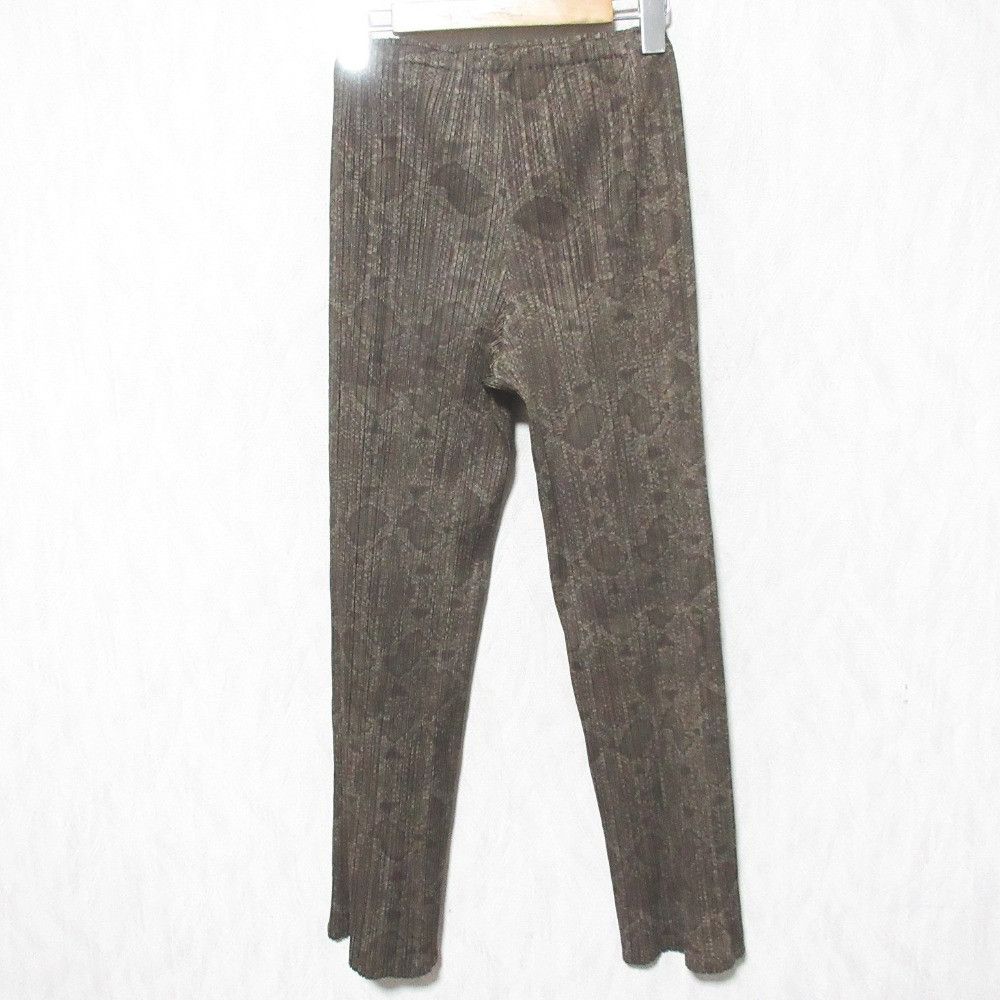 Issey Miyake Issey Miyake Pleats Please Issey Miyake Python Pleated Pants Textile Pants PP33-JF833 DUTY FREE for USA Size ONE SIZE - 2 Thumbnail