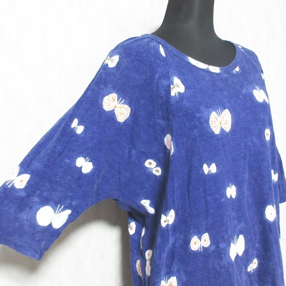 mina perhonen Mina Perhonen mina perhonen hana hane cotton dress Textile Dresses qa8409 DUTY FREE for USA Size ONE SIZE - 4 Thumbnail