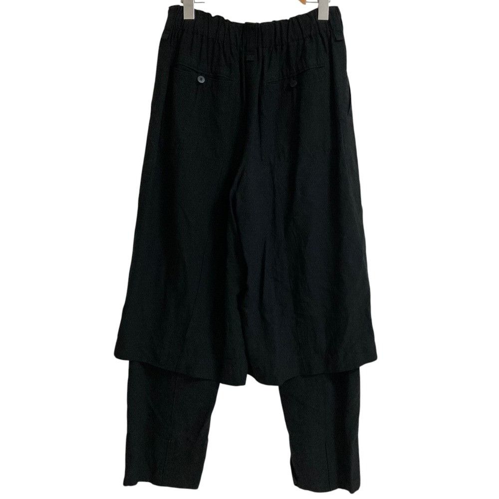 Issey Miyake Issey Miyake Issey Miyake TWO AS ONE PANTS Material Pants Textile Pants IM41FF510 DUTY FREE for USA Size ONE SIZE - 3 Thumbnail
