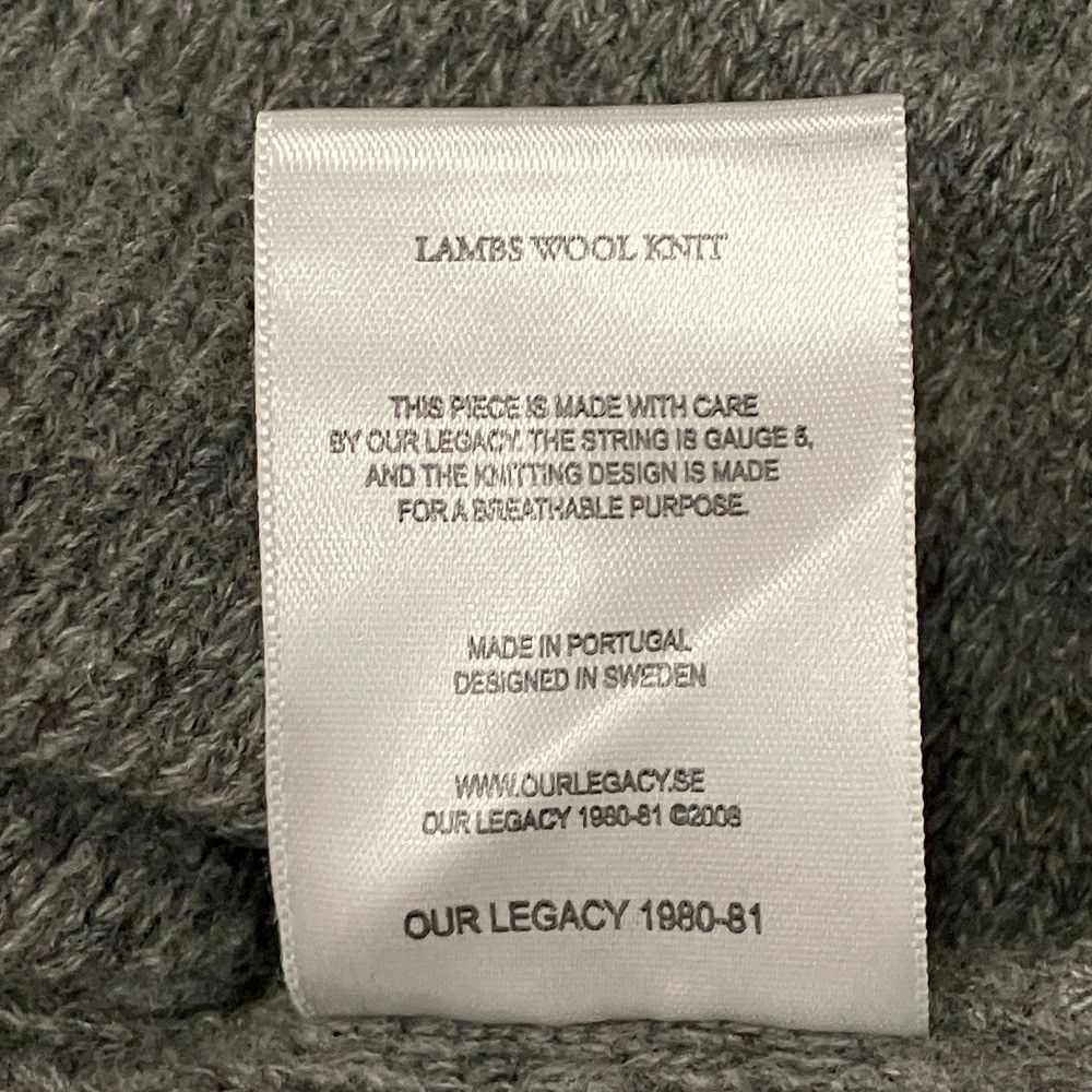 Our Legacy Our Legacy Our Legacy Knit Jacket Cardigan Others Tops DUTY FREE for USA Size ONE SIZE - 6 Thumbnail