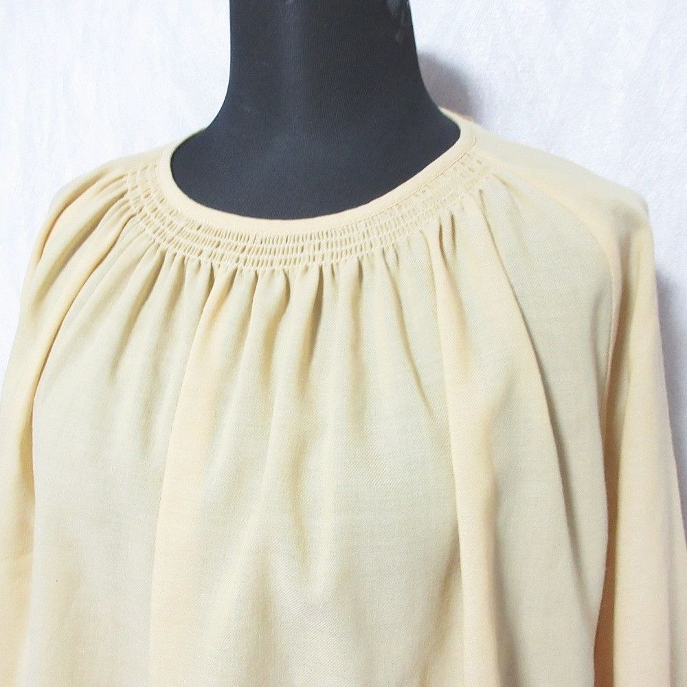 Other Other ebure Sheer Wool Viyella Blouse Textile Tops 4010700773 DUTY FREE for USA Size ONE SIZE - 4 Thumbnail