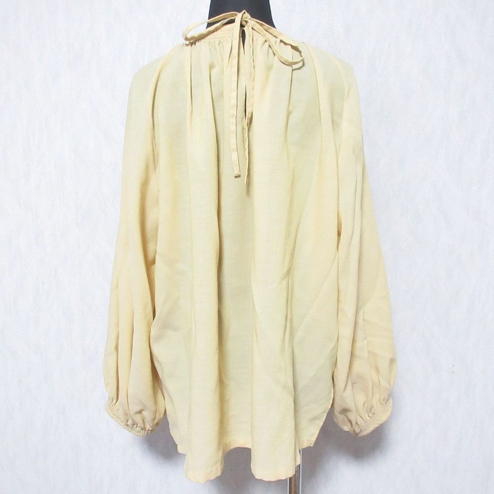 Other Other ebure Sheer Wool Viyella Blouse Textile Tops 4010700773 DUTY FREE for USA Size ONE SIZE - 2 Thumbnail