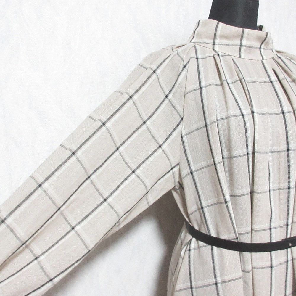 Other Other ebure High Neck Belted Dress Textile Dresses 3810300354 DUTY FREE for USA Size ONE SIZE - 5 Thumbnail