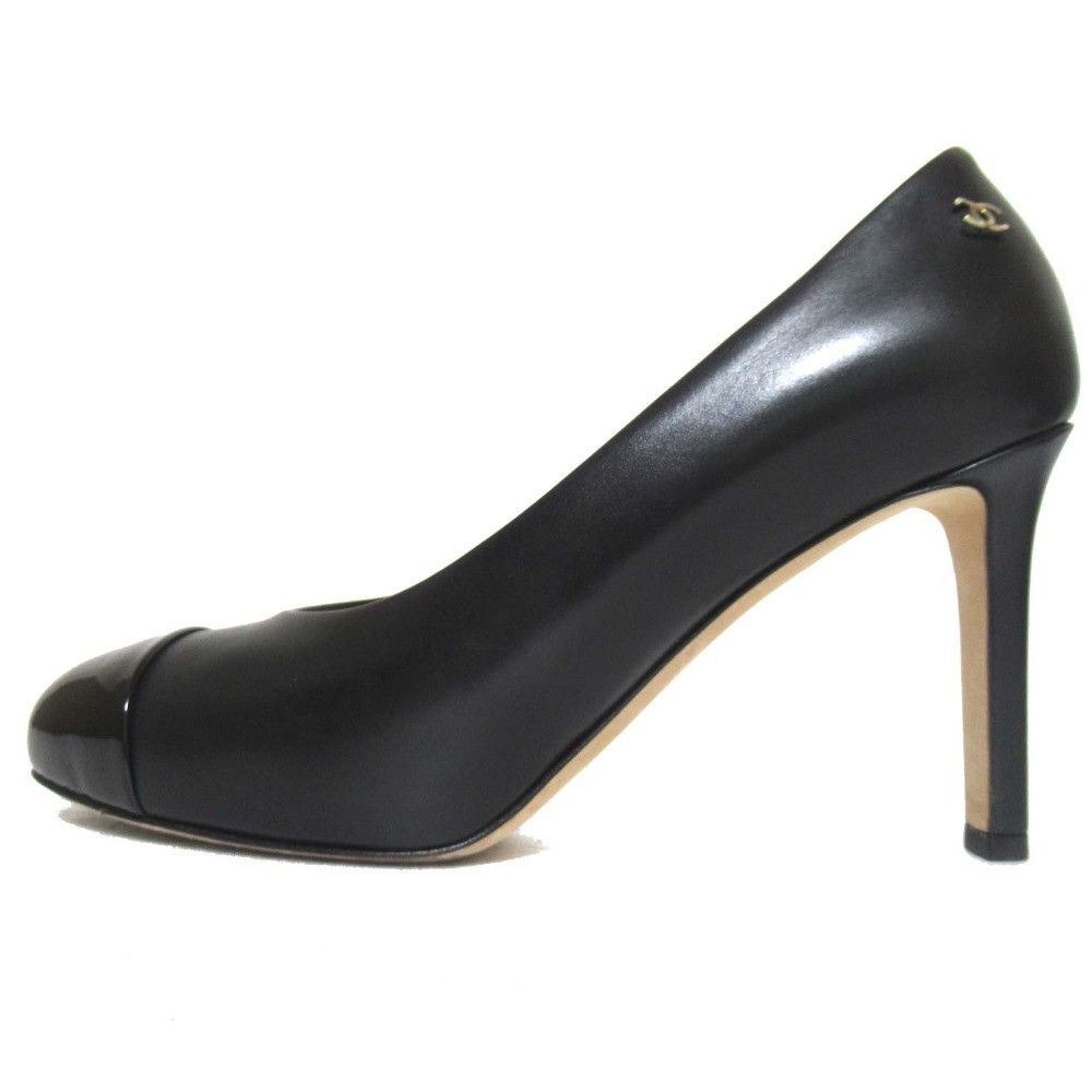 Chanel Chanel Chanel High Heel Pumps Leather Shoes G33302 DUTY FREE for USA Size ONE SIZE - 2 Thumbnail