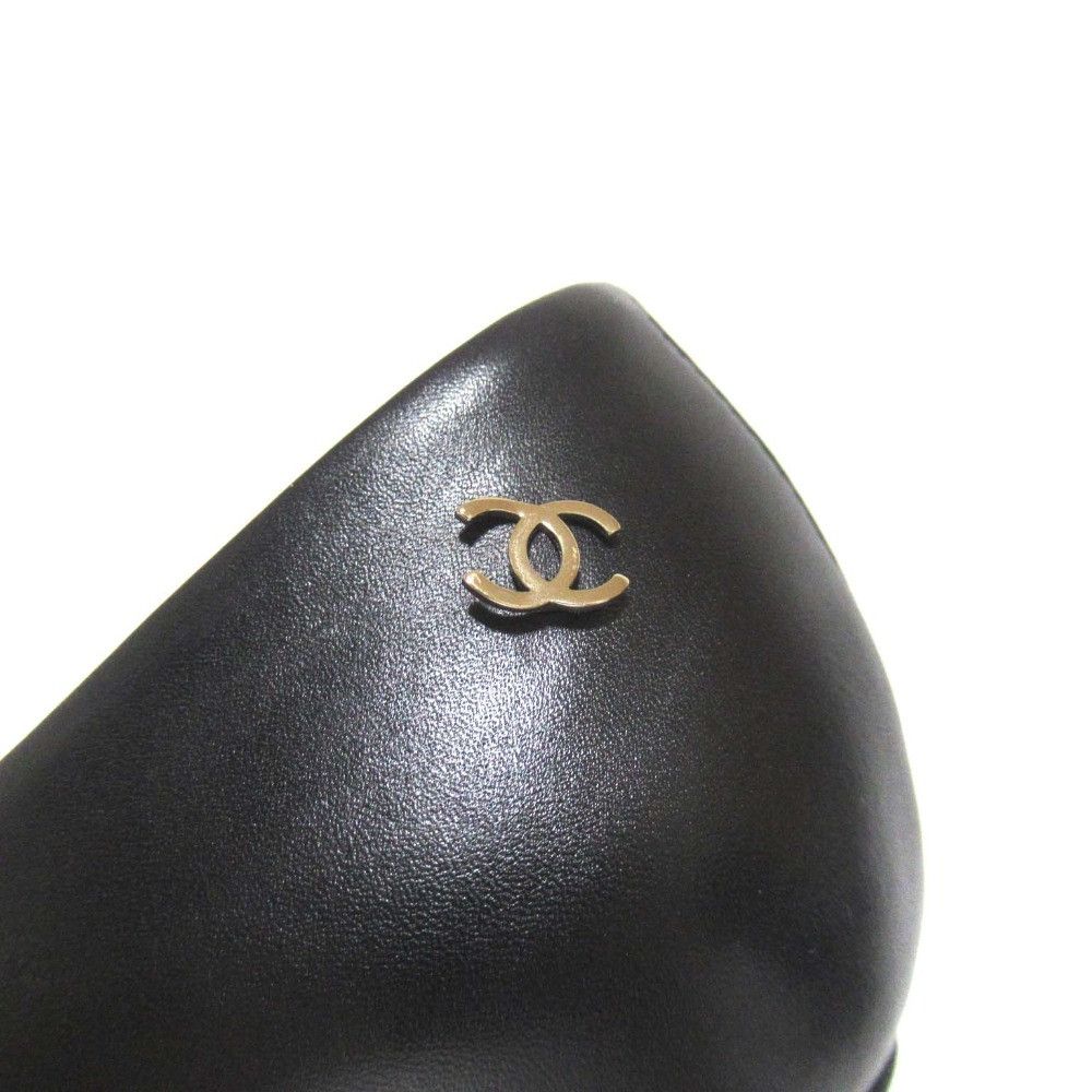 Chanel Chanel Chanel High Heel Pumps Leather Shoes G33302 DUTY FREE for USA Size ONE SIZE - 8 Thumbnail