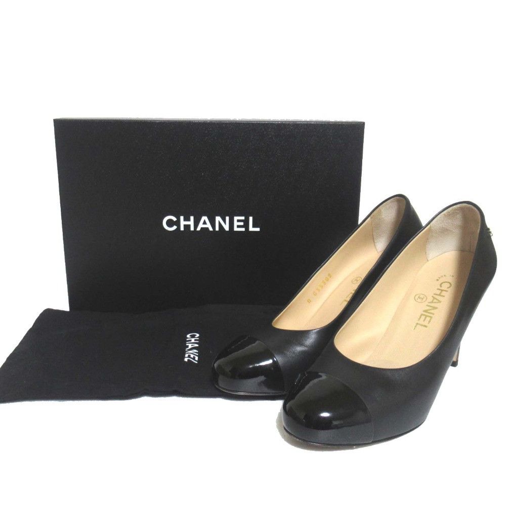 Chanel Chanel Chanel High Heel Pumps Leather Shoes G33302 DUTY FREE for USA Size ONE SIZE - 13 Thumbnail