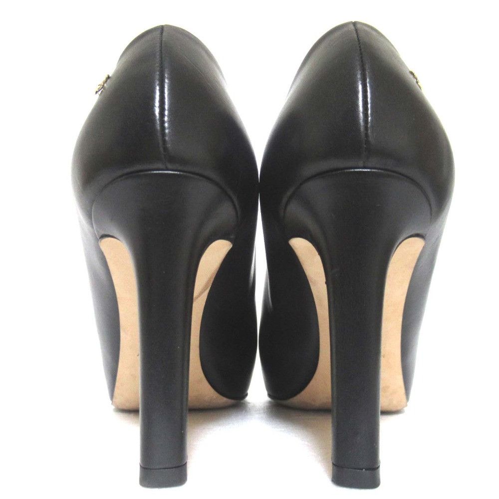 Chanel Chanel Chanel High Heel Pumps Leather Shoes G33302 DUTY FREE for USA Size ONE SIZE - 3 Thumbnail