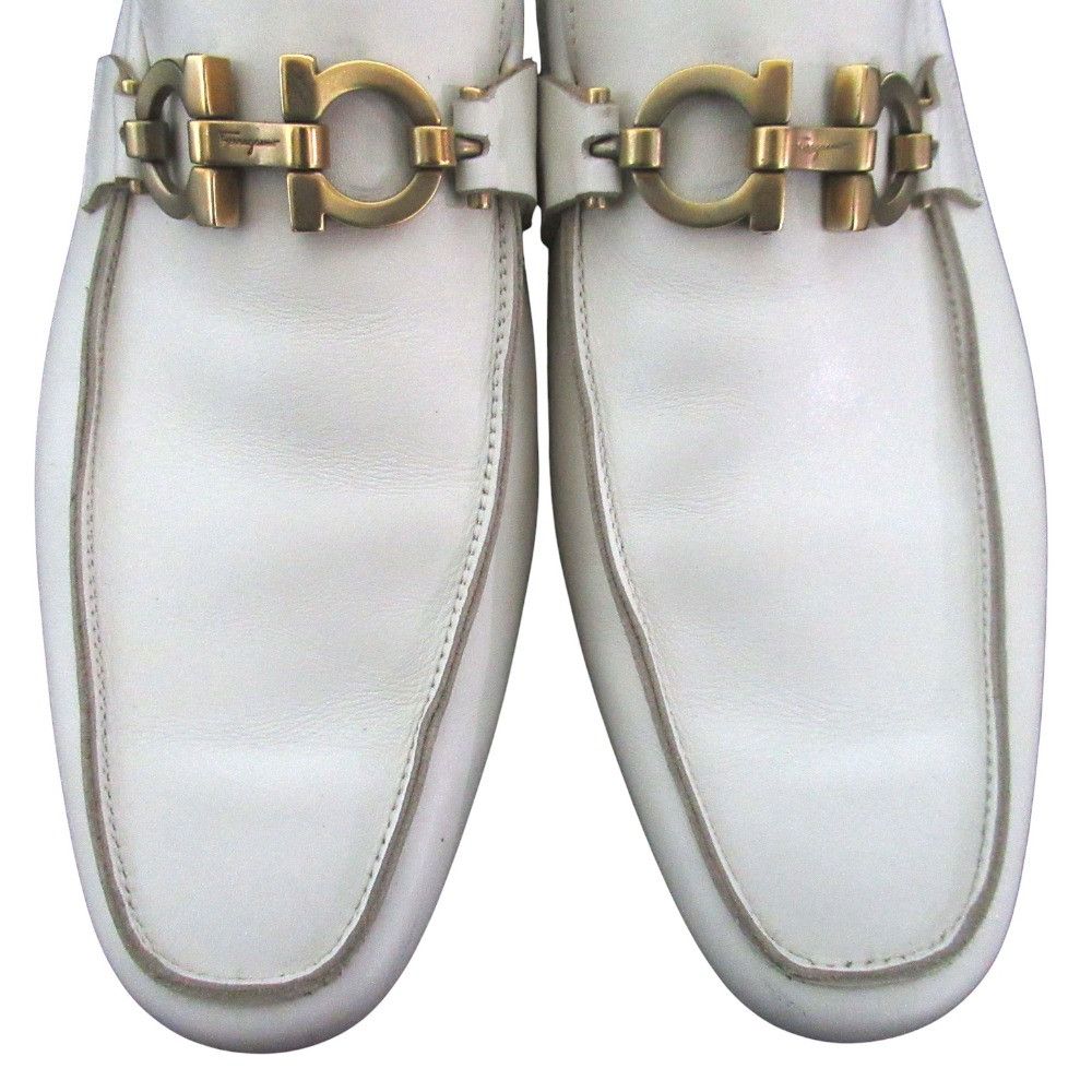 Salvatore Ferragamo Salvatore Ferragamo Salvatore Ferragamo Leather Loafers Leather Shoes DUTY FREE for USA Size ONE SIZE - 4 Thumbnail