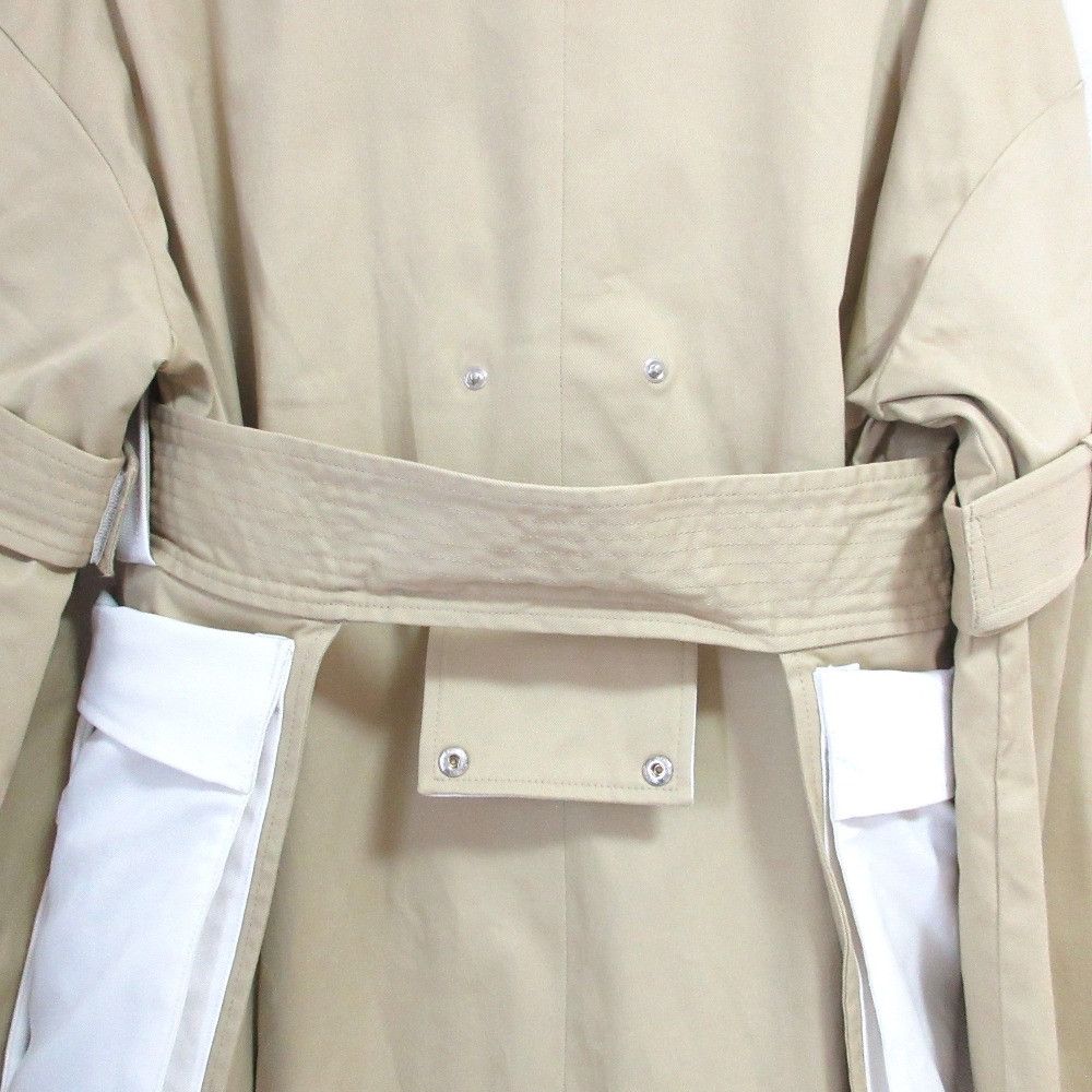 Other Other UN3D. Trench Coat Textile Outerwear DUTY FREE for USA Size ONE SIZE - 6 Thumbnail