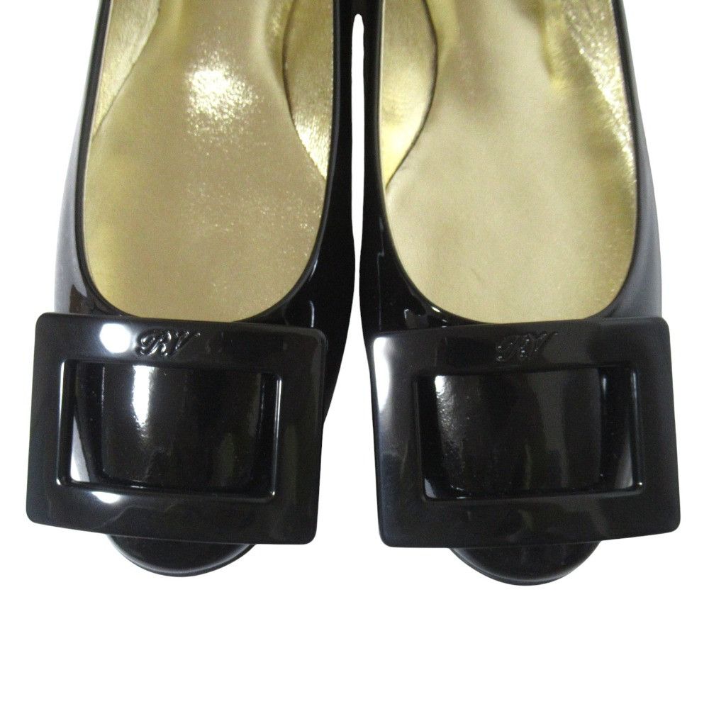 Roger Vivier Roger Vivier Roger Vivier Square Buckle Patent Leather Flats Leather Shoes DUTY FREE for USA Size ONE SIZE - 4 Thumbnail