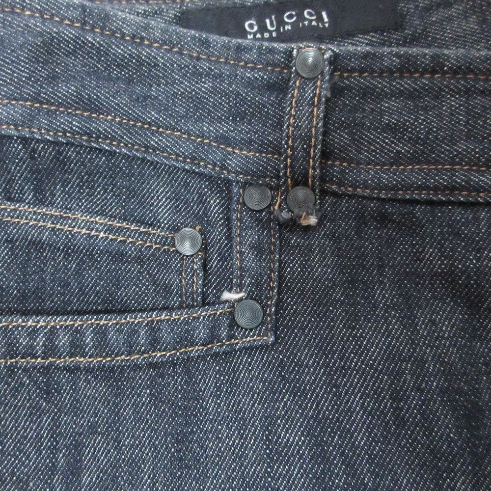Gucci Gucci Gucci Embroidered Denim Pants Textile Jeans DUTY FREE for USA Size ONE SIZE - 11 Thumbnail