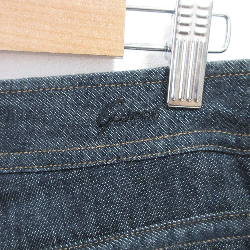 Gucci Gucci Gucci Embroidered Denim Pants Textile Jeans DUTY FREE for USA Size ONE SIZE - 5 Thumbnail