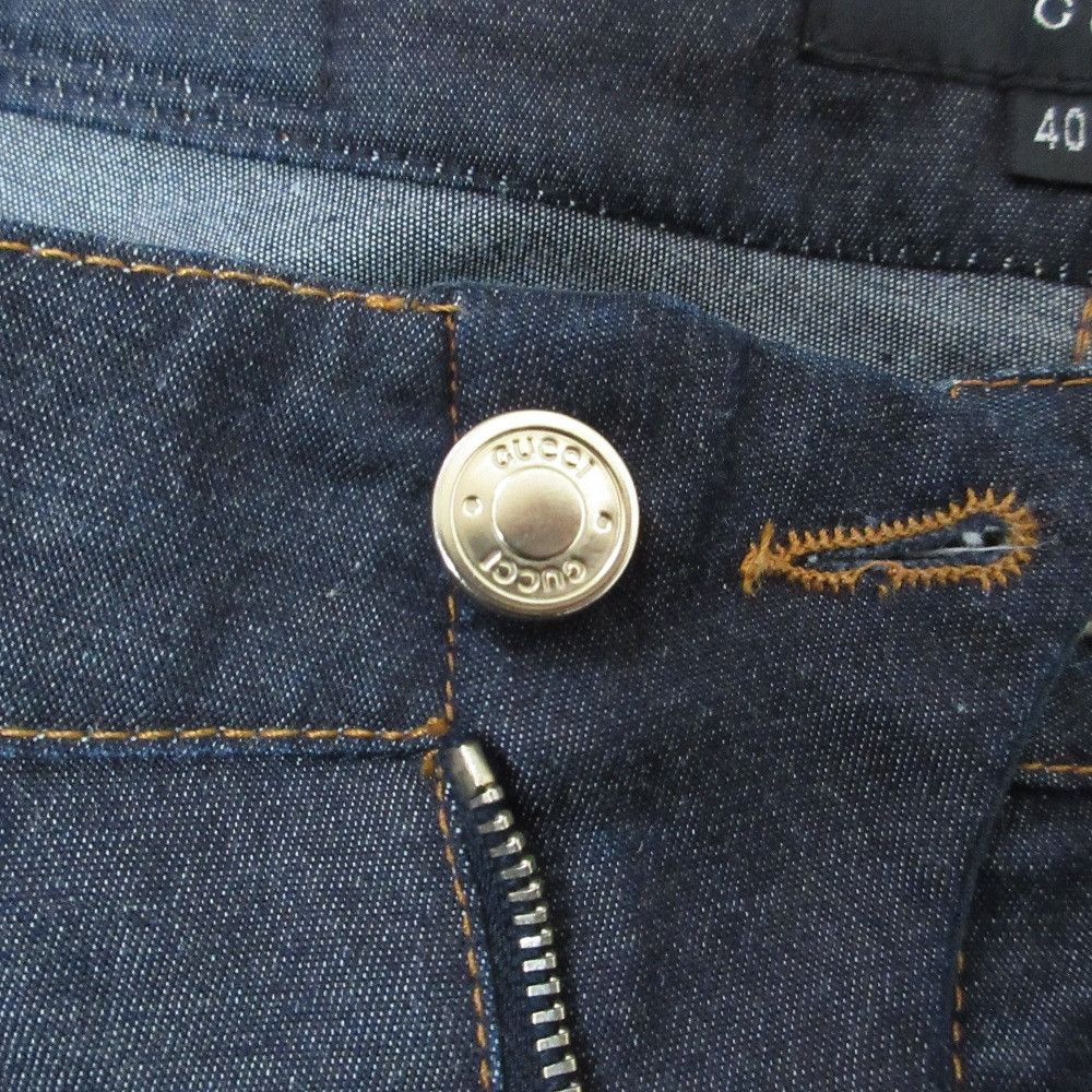 Gucci Gucci Gucci Denim Pants Textile Jeans DUTY FREE for USA Size ONE SIZE - 7 Thumbnail