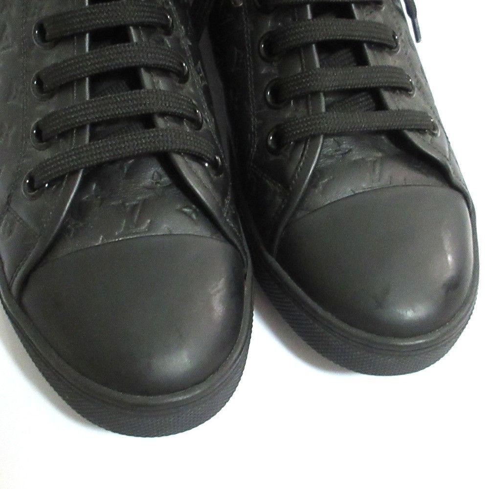 Louis Vuitton Louis Vuitton Louis Vuitton Monogram Emboss High Cut Sneakers Leather Shoes DUTY FREE for USA Size ONE SIZE - 14 Thumbnail