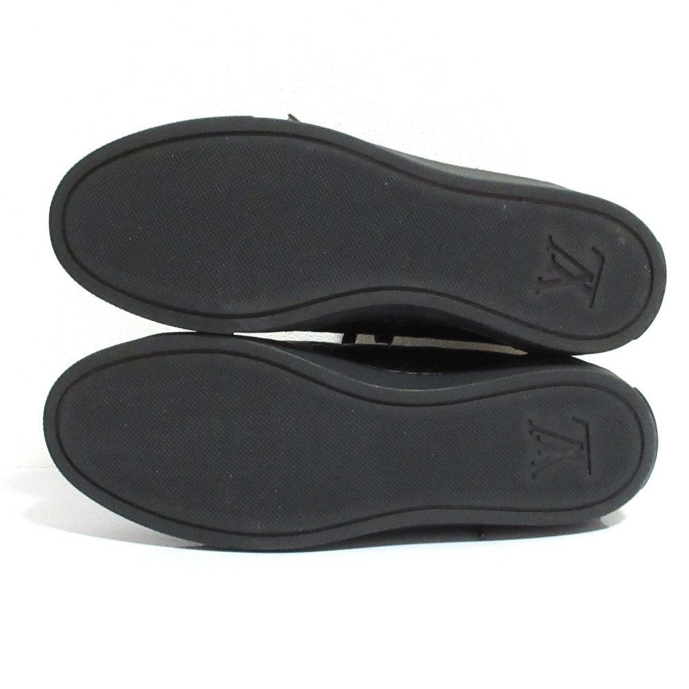 Louis Vuitton Louis Vuitton Louis Vuitton Monogram Emboss High Cut Sneakers Leather Shoes DUTY FREE for USA Size ONE SIZE - 7 Thumbnail