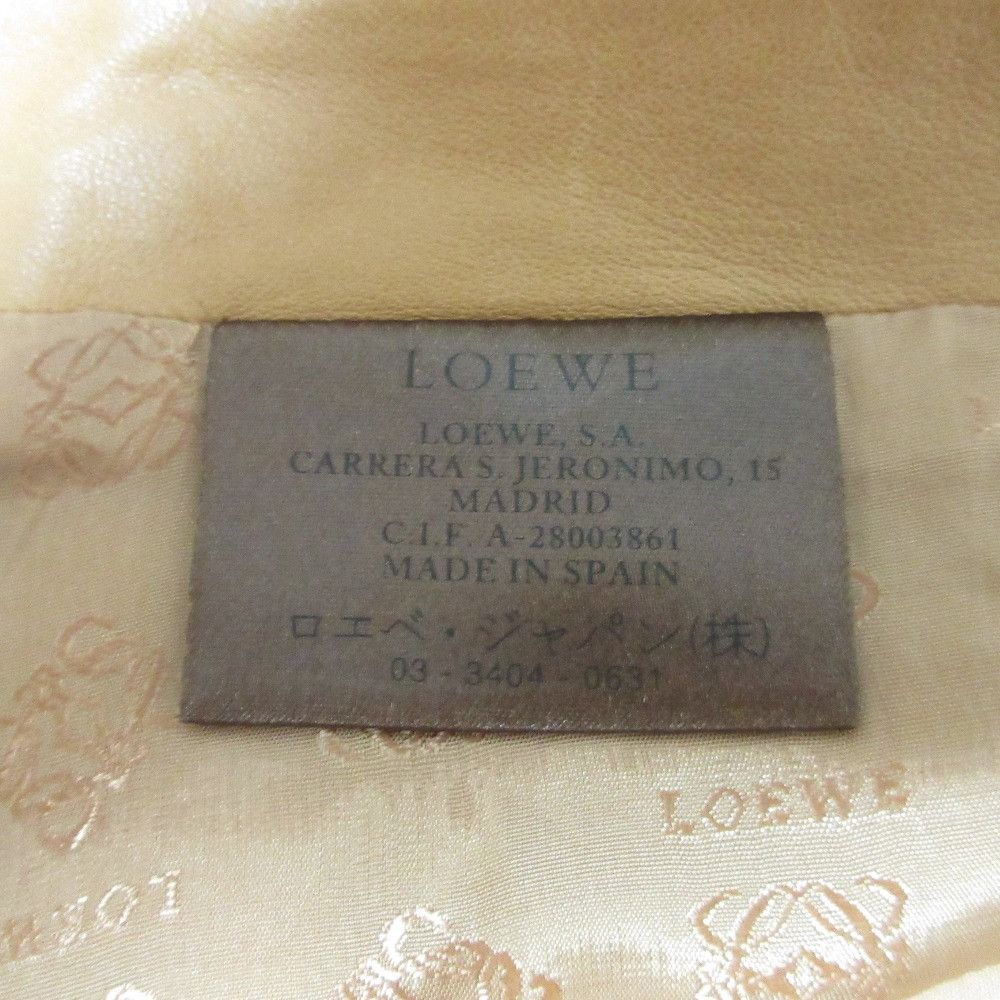 Loewe Loewe Loewe Lambskin Skirt Leather Skirts DUTY FREE for USA Size ONE SIZE - 8 Thumbnail