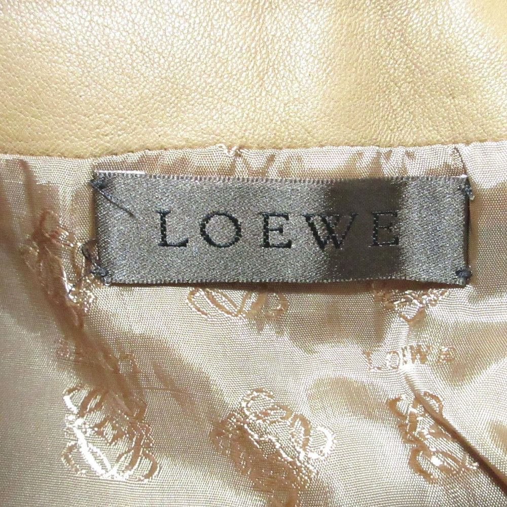 Loewe Loewe Loewe Lambskin Skirt Leather Skirts DUTY FREE for USA Size ONE SIZE - 6 Thumbnail