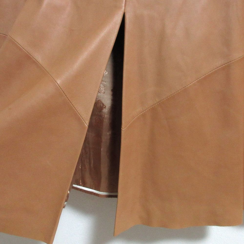 Loewe Loewe Loewe Lambskin Skirt Leather Skirts DUTY FREE for USA Size ONE SIZE - 5 Thumbnail