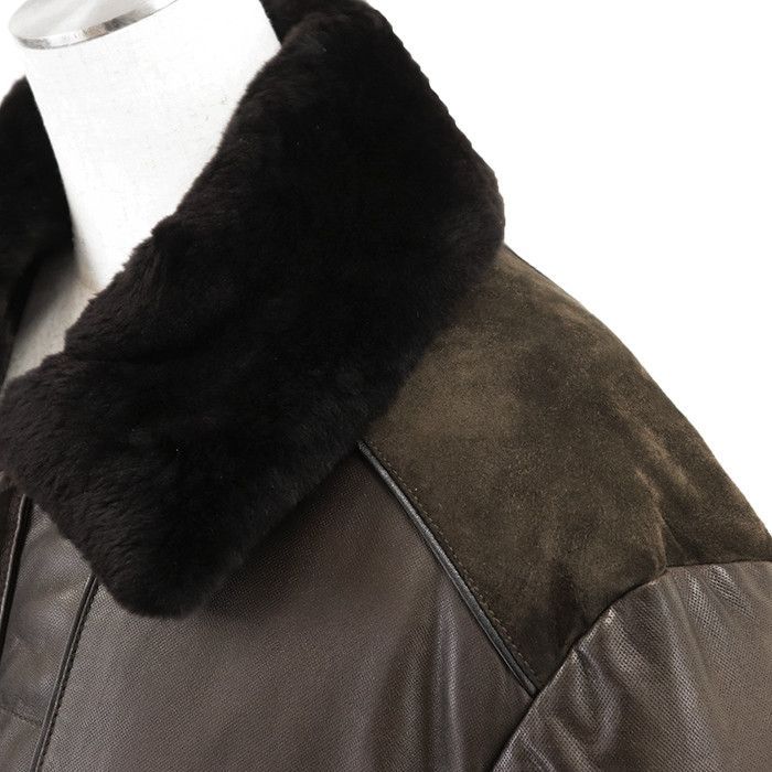 Other Other Brioni Leather Nubuck Nutria Down Coat Leather Outerwear DUTY FREE for USA Size ONE SIZE - 20 Thumbnail
