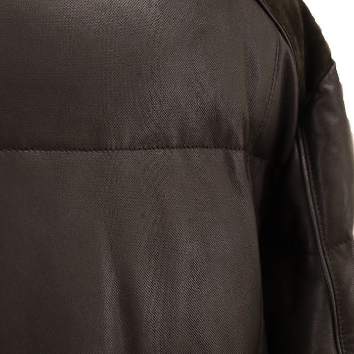 Other Other Brioni Leather Nubuck Nutria Down Coat Leather Outerwear DUTY FREE for USA Size ONE SIZE - 5 Thumbnail
