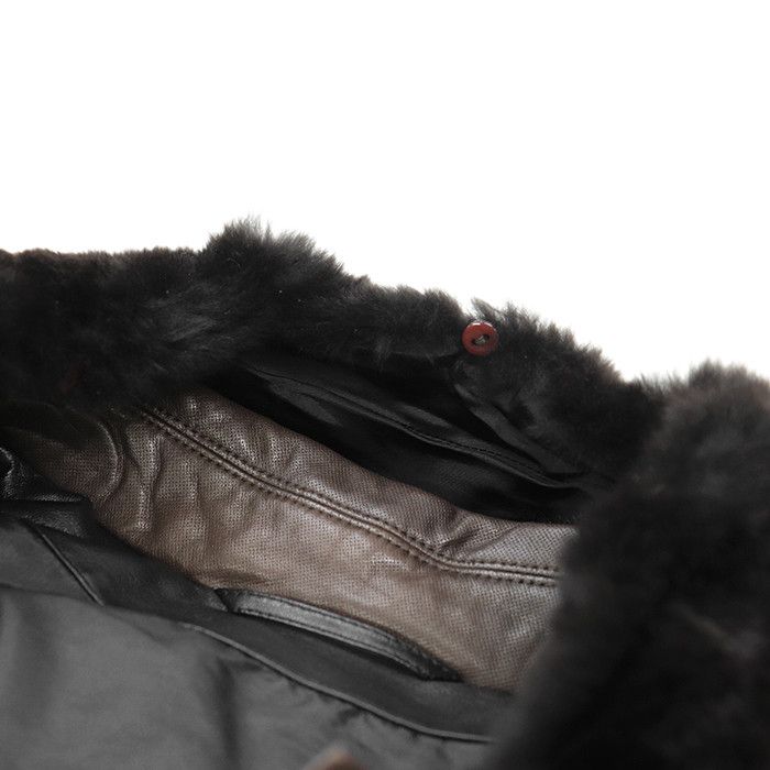 Other Other Brioni Leather Nubuck Nutria Down Coat Leather Outerwear DUTY FREE for USA Size ONE SIZE - 12 Thumbnail