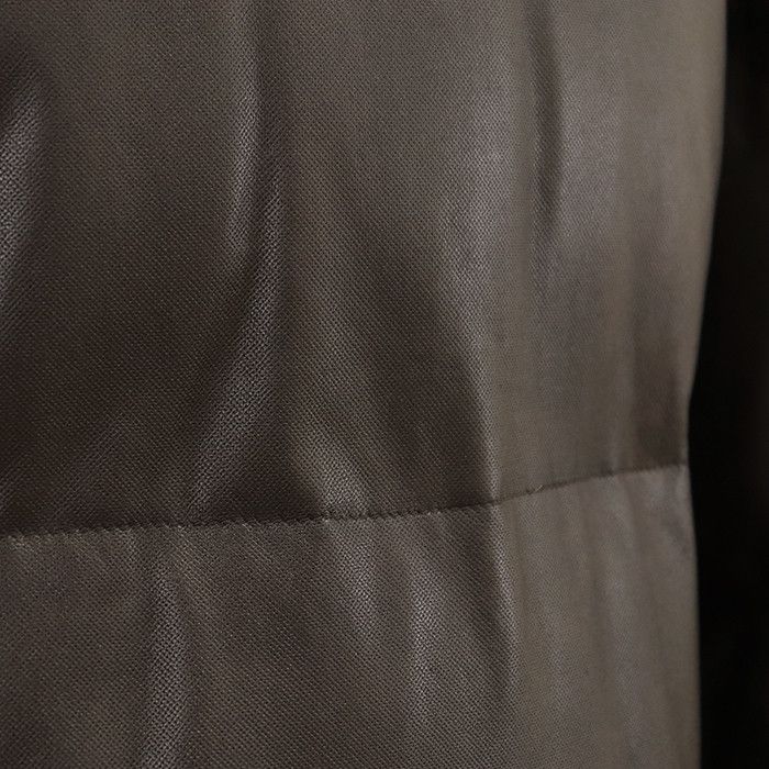 Other Other Brioni Leather Nubuck Nutria Down Coat Leather Outerwear DUTY FREE for USA Size ONE SIZE - 7 Thumbnail
