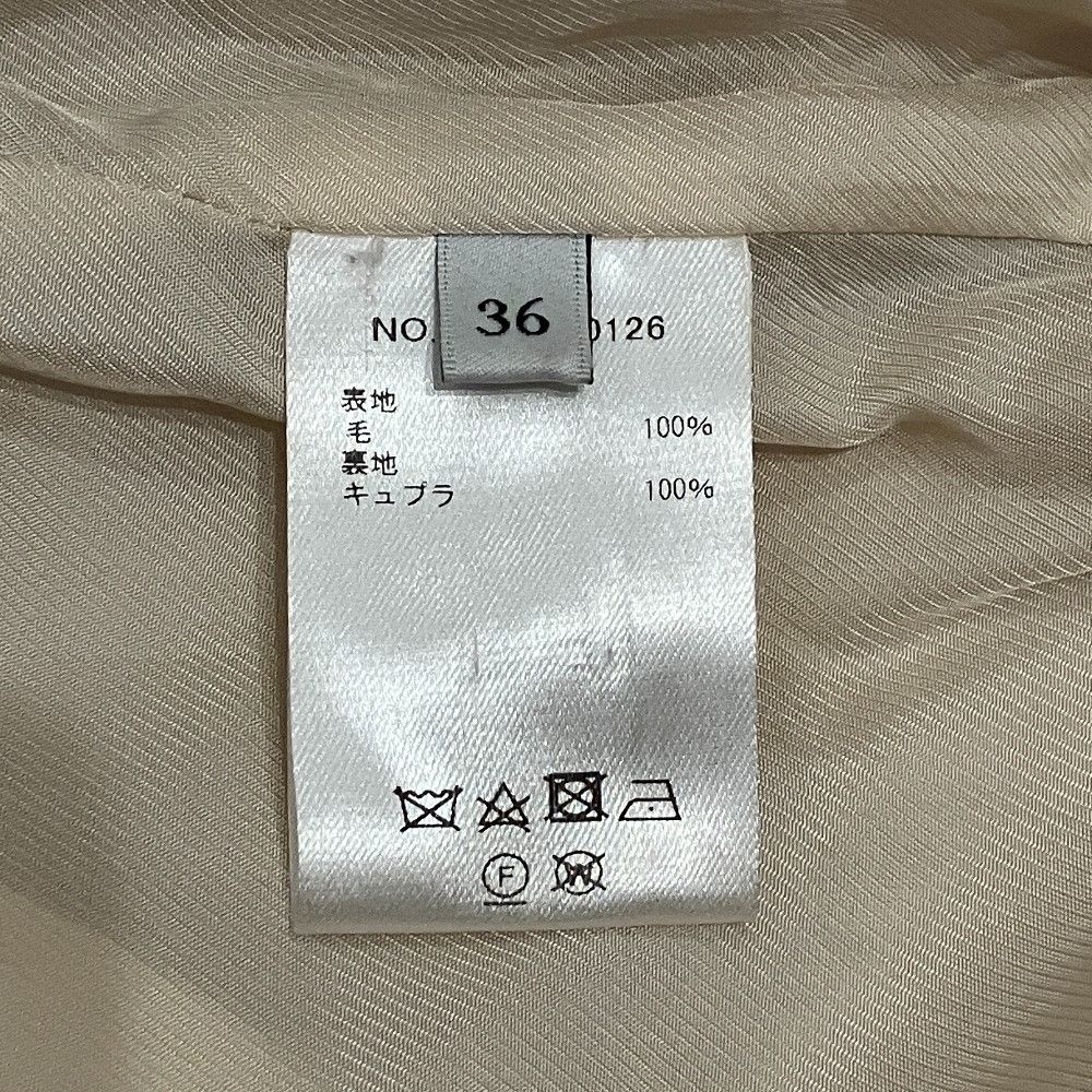 Other Other ebure Super 100s Beaver Wool Double Breasted Coat Textile Outerwear 3010200126 DUTY FREE for USA Size ONE SIZE - 6 Thumbnail
