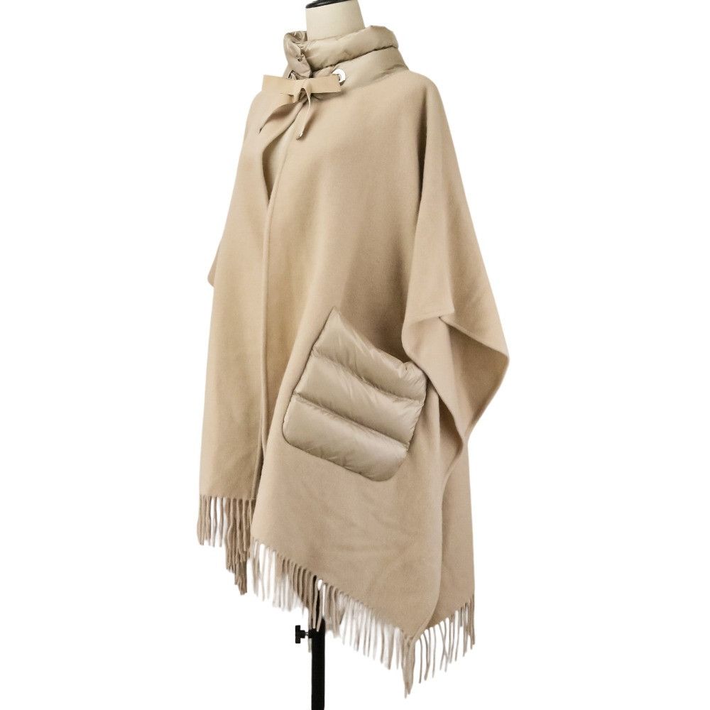 Other Other Herno A-Shape Wool Cashmere Poncho Coat Textile Outerwear 74494-72126-1 DUTY FREE for USA Size ONE SIZE - 4 Thumbnail