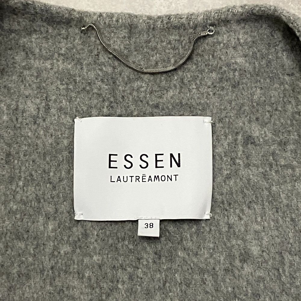 Other Other ESSEN.LAUTREAMONT Collarless Reversible Coat Textile Outerwear DUTY FREE for USA Size ONE SIZE - 4 Thumbnail