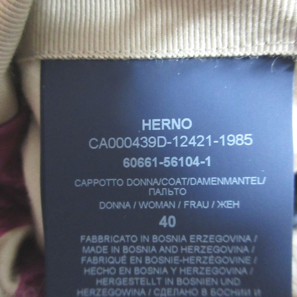 Other Other Herno Eco Fur Coat Fur Outerwear CA000439D DUTY FREE for USA Size ONE SIZE - 9 Thumbnail