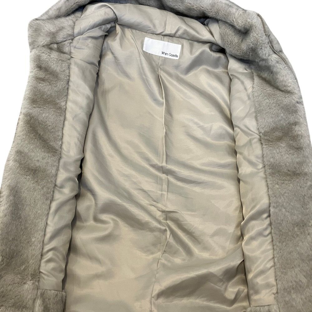 Other Other Whim Gazette Mink Faux Fur Blouson Plastic / Synthetic Outerwear DUTY FREE for USA Size ONE SIZE - 3 Thumbnail