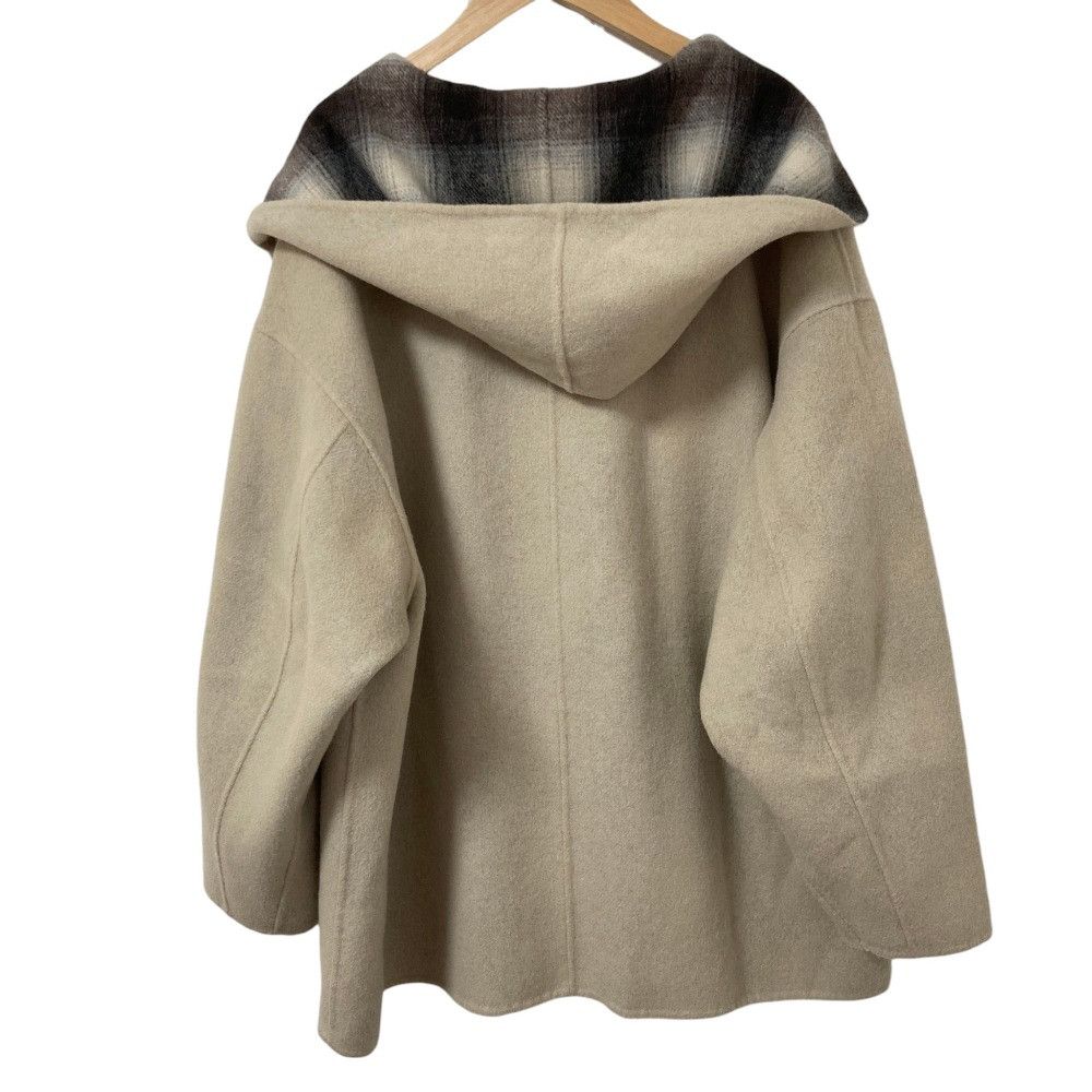 Other Other Jiyuku Wool Reversible Hooded Short Coat Textile Outerwear SCWRNW0404 DUTY FREE for USA Size ONE SIZE - 8 Thumbnail