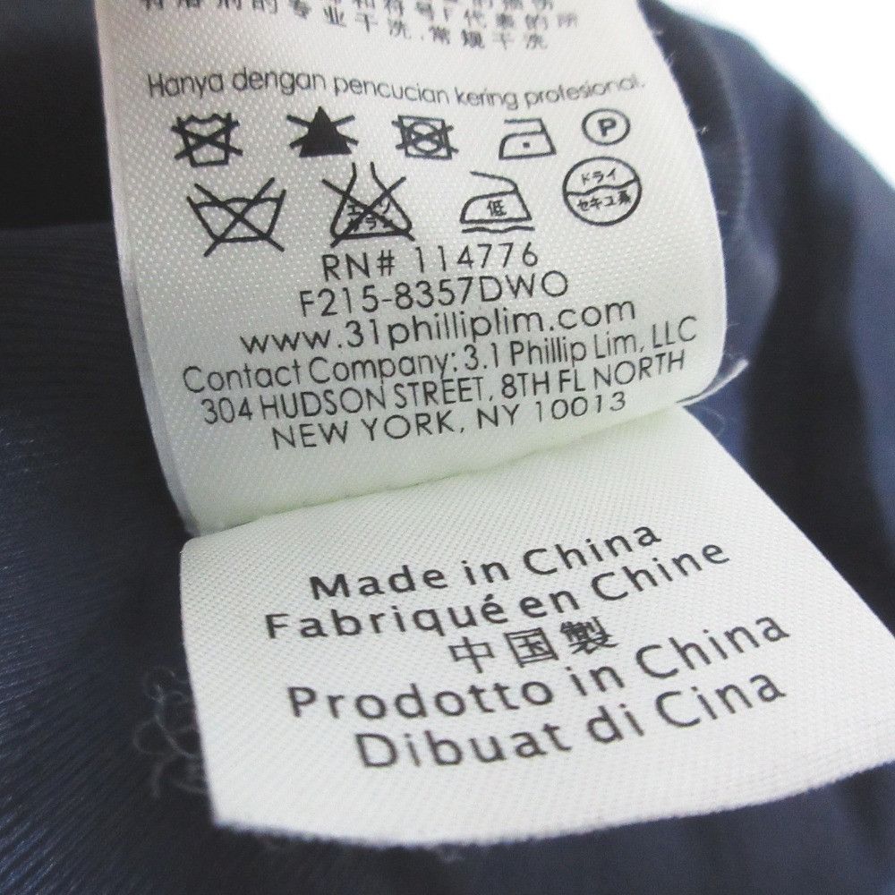 Other Other 3.1 Phillip Lim Wool Long Coat Textile Outerwear F215-8357DWO DUTY FREE for USA Size ONE SIZE - 10 Thumbnail