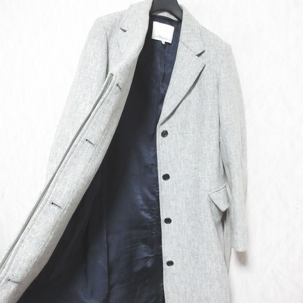 Other Other 3.1 Phillip Lim Wool Long Coat Textile Outerwear F215-8357DWO DUTY FREE for USA Size ONE SIZE - 7 Thumbnail