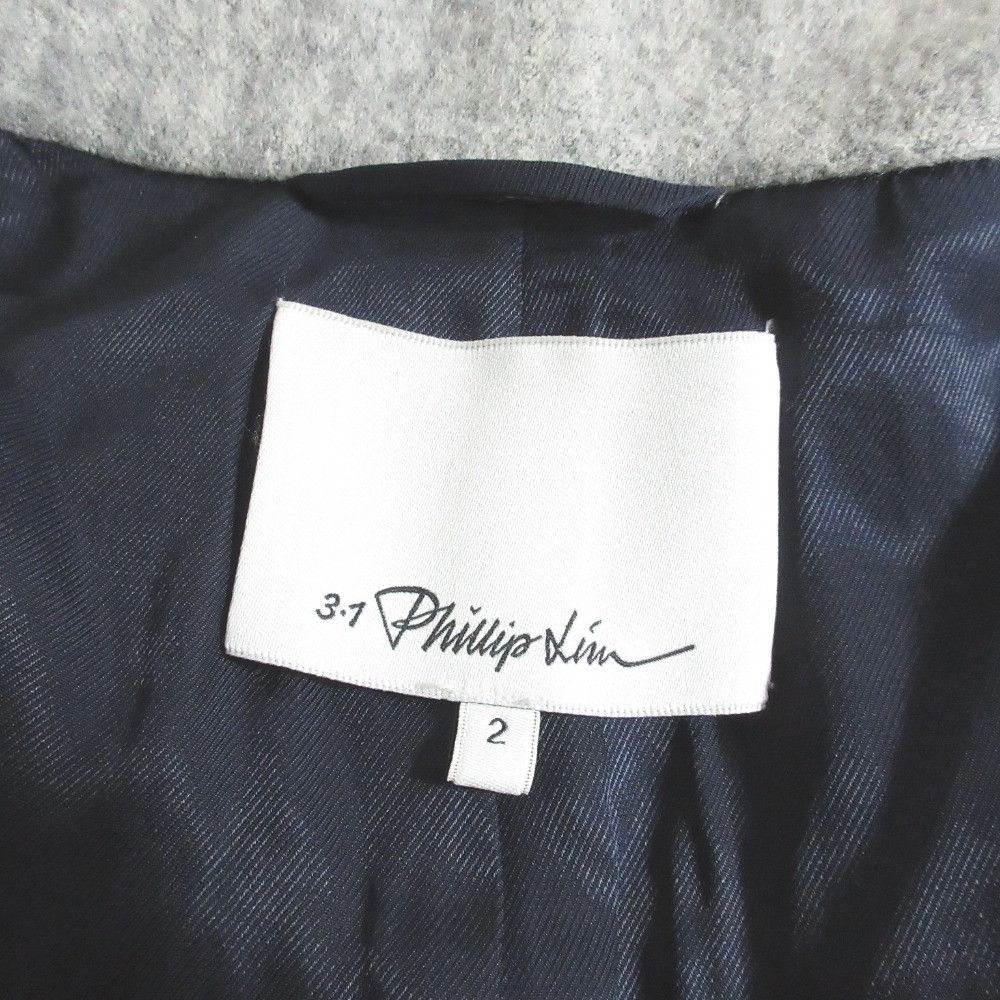 Other Other 3.1 Phillip Lim Wool Long Coat Textile Outerwear F215-8357DWO DUTY FREE for USA Size ONE SIZE - 8 Thumbnail