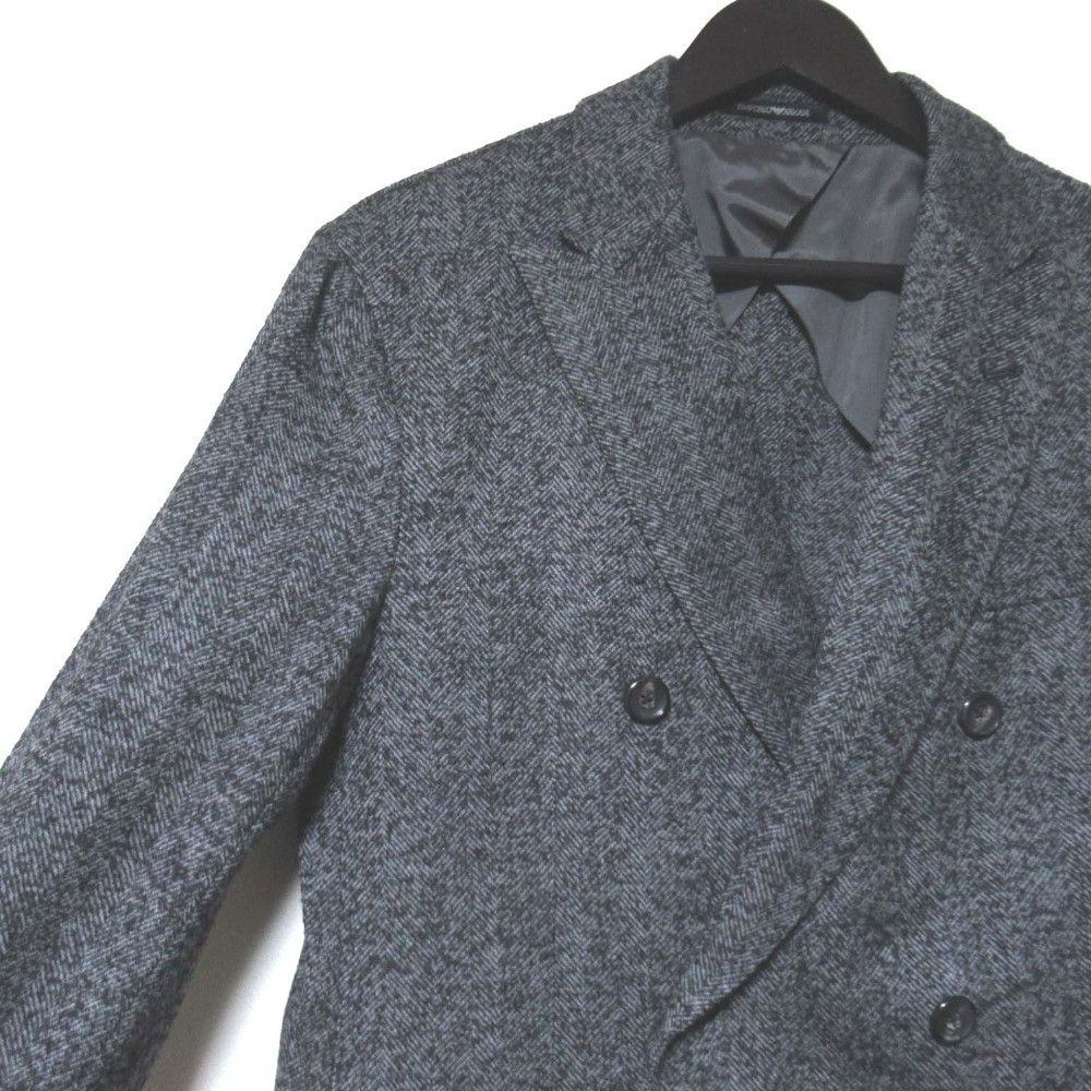 Emporio Armani Emporio Armani Emporio Armani City Line Wool Herringbone Suit Set Textile Suits DUTY FREE for USA Size ONE SIZE - 4 Thumbnail