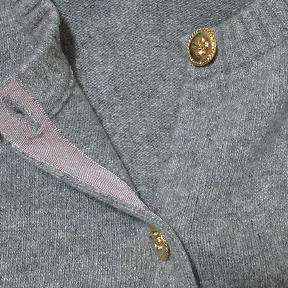 Chanel Chanel Chanel Camellia Button Cashmere Cardigan Textile Tops DUTY FREE for USA Size ONE SIZE - 3 Thumbnail