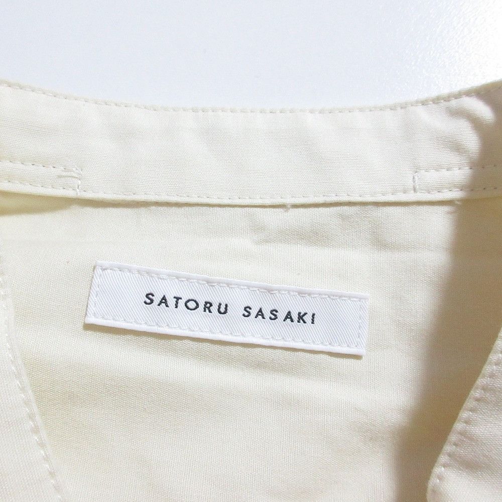 Other Other Satoru Sasaki WRAP DRESS SHIRT Cotton Dress Textile Dresses SS24-DR01-104 DUTY FREE for USA Size ONE SIZE - 5 Thumbnail