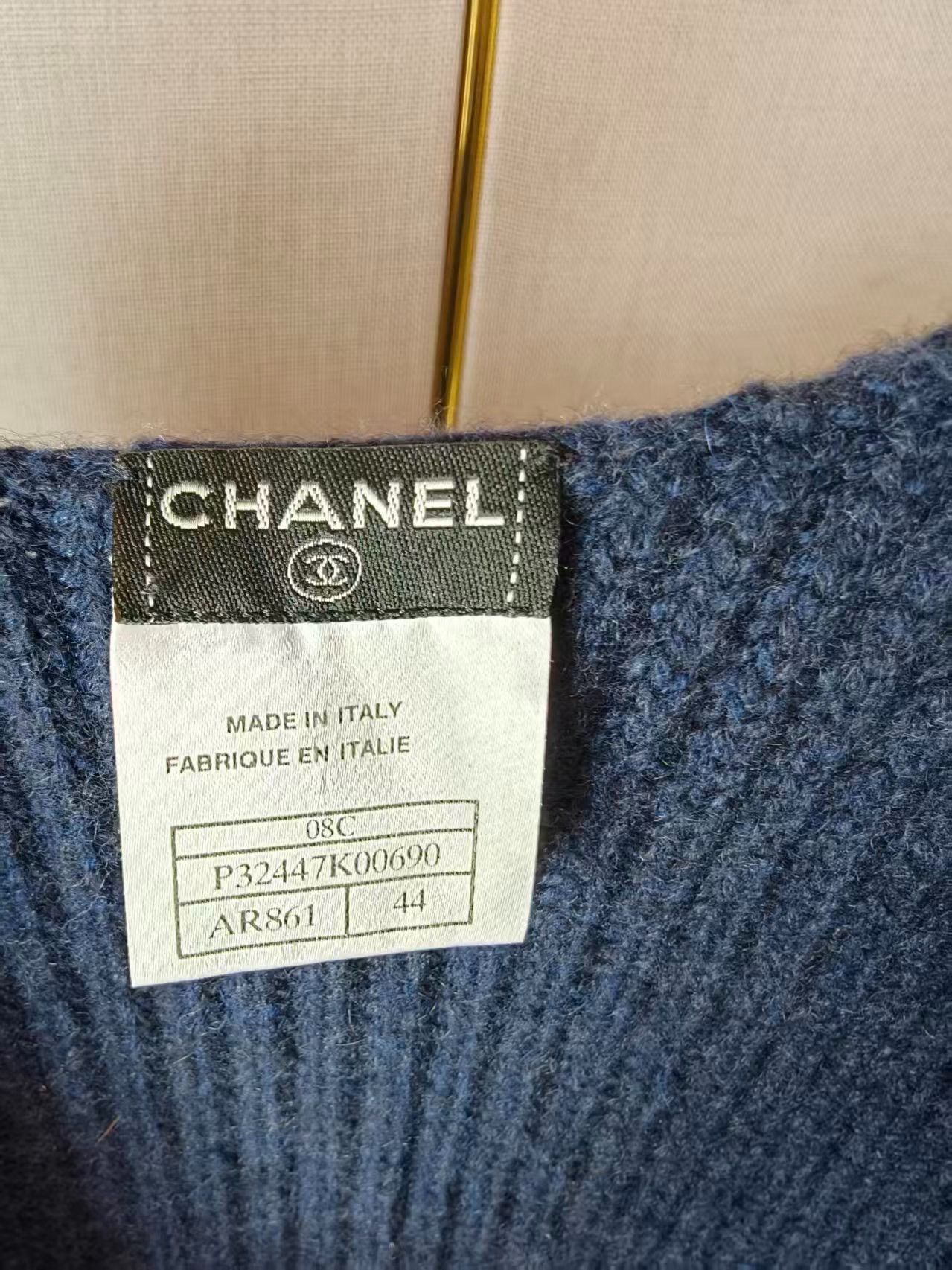 Chanel Chanel Sleeveless Ribbed Dress Size M / US 6-8 / IT 42-44 - 2 Thumbnail