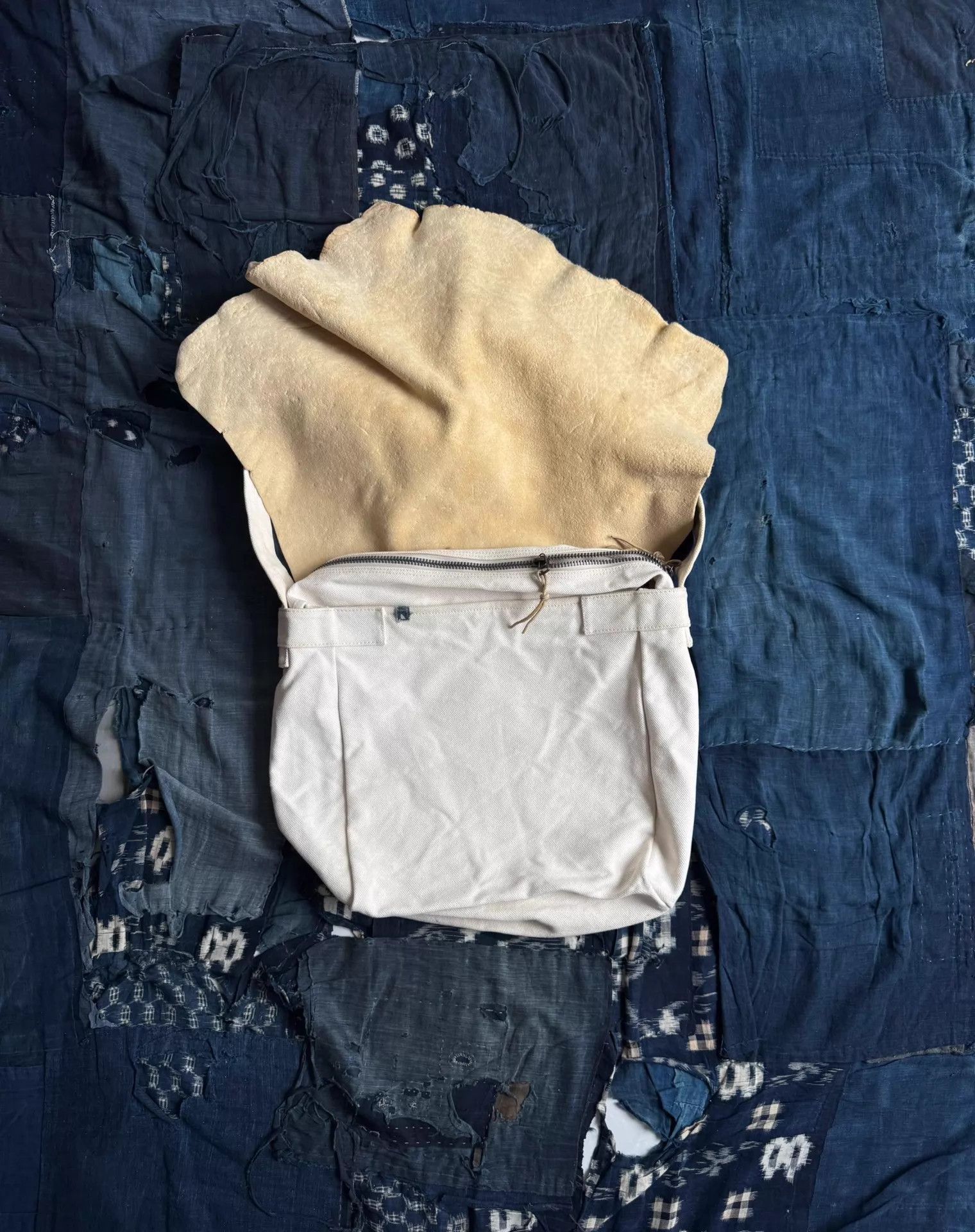 Visvim Multi-Color Sling Bag with Leather Flap Size ONE SIZE - 2 Thumbnail