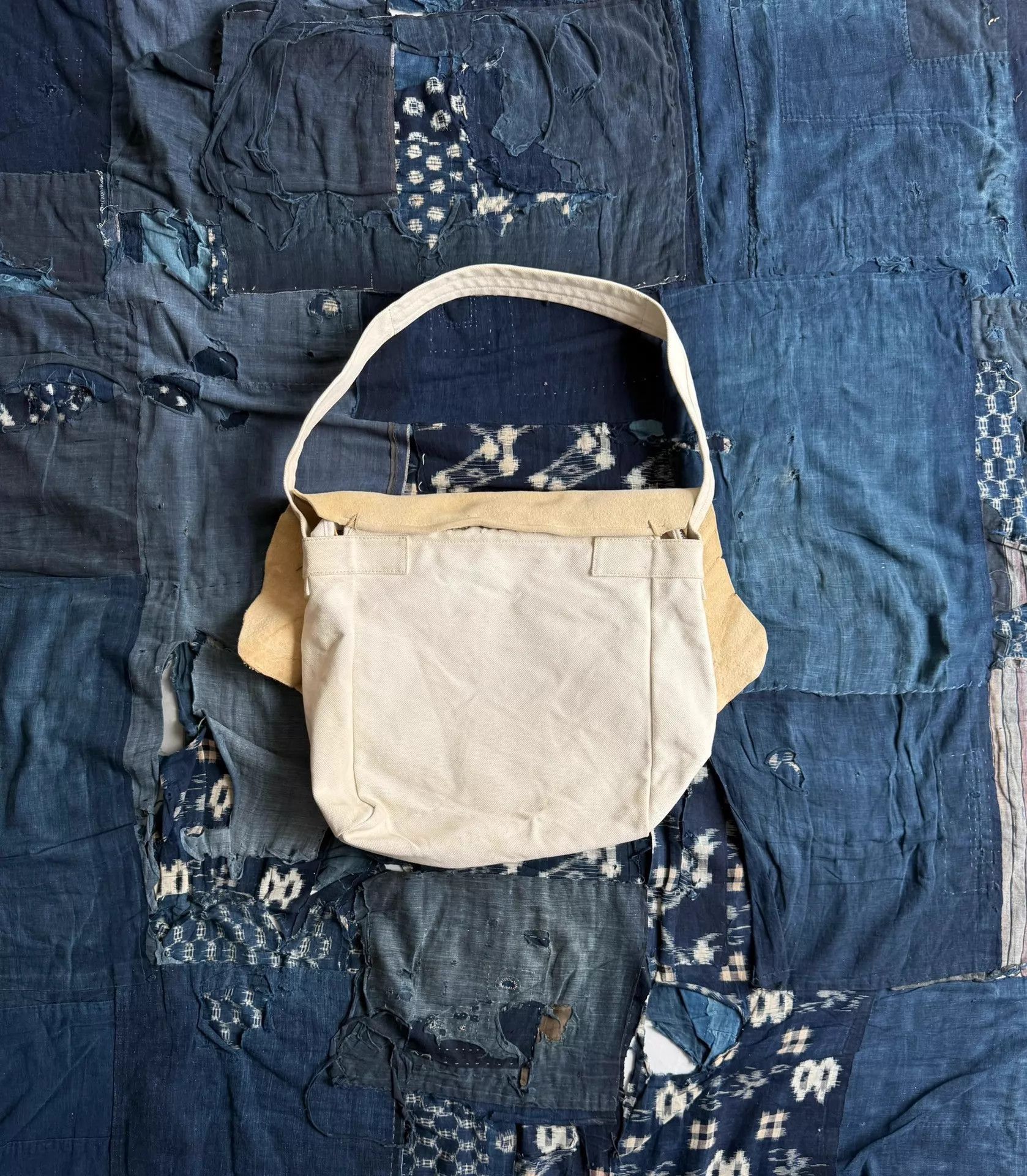 Visvim Multi-Color Sling Bag with Leather Flap Size ONE SIZE - 3 Thumbnail