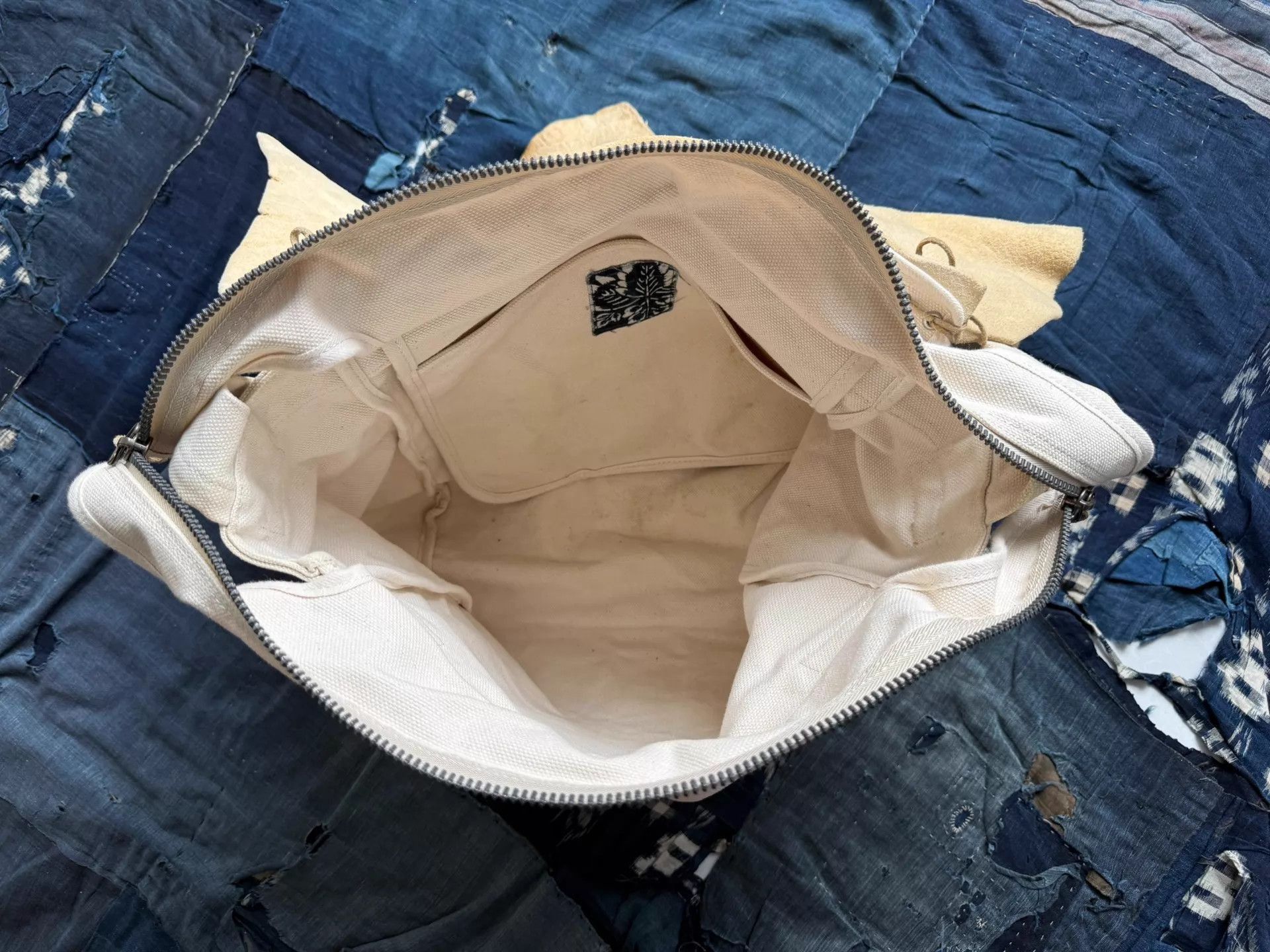 Visvim Multi-Color Sling Bag with Leather Flap Size ONE SIZE - 9 Thumbnail